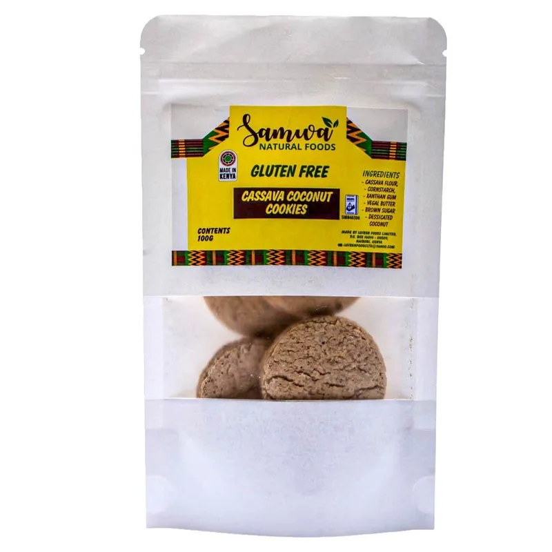 Gluten Free Cassava Coconut Cookies